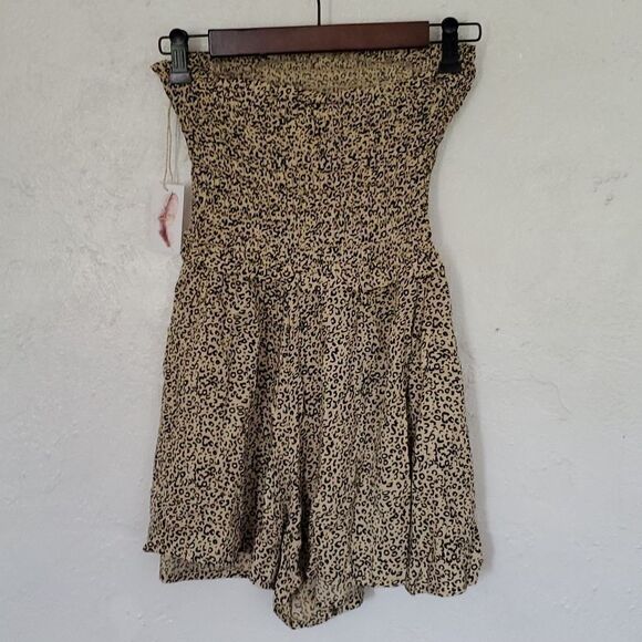 Jessica Simpson Romper in Leapord Print Size S - Picture 3 of 9